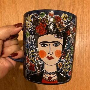 Large Blue Frida Mug - NWT
